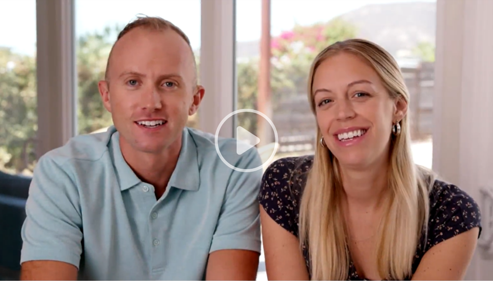 Dustin, a Rx CAMZYOS® (mavacamten) patient, and his wife, Emily